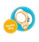 MAM Soother Clip Double Pack, imported from the UK