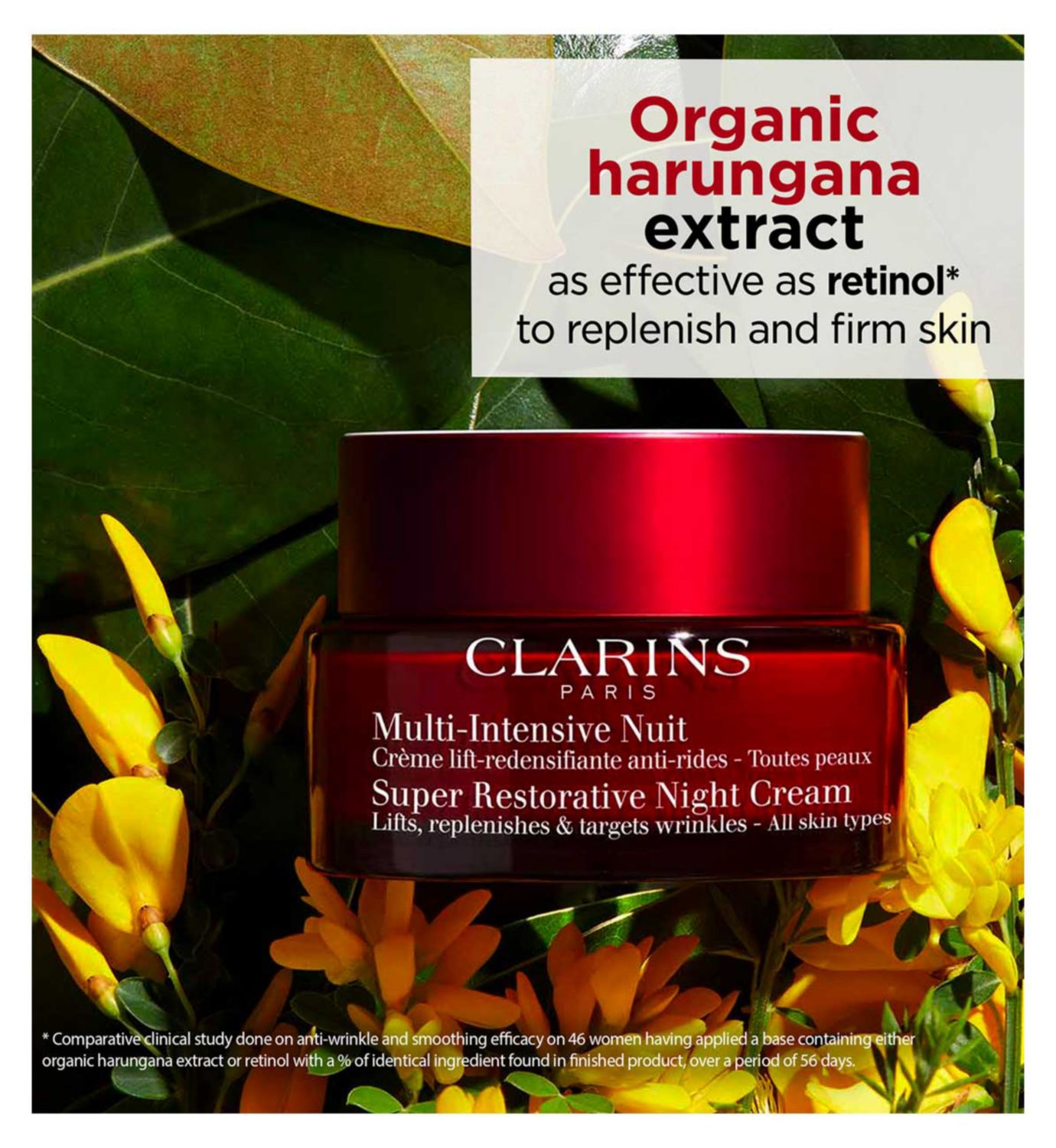 Clarins Super Restorative Night Cream 50ml - British product