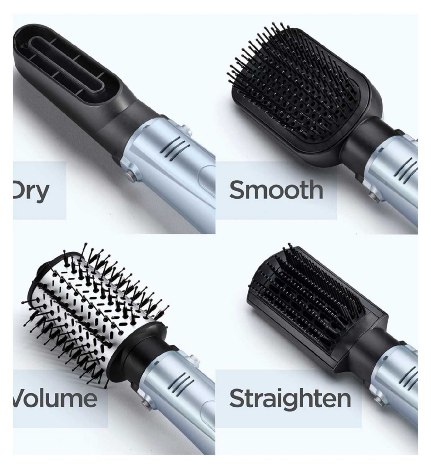 BaByliss Hydro-Fusion hair dryer brush anti-frizz 4 in 1 - British product
