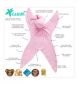 Cuskiboo pink baby comforter organic bamboo - British product