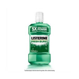 Listerine Fresh Burst mouthwash 500ml, imported from the UK