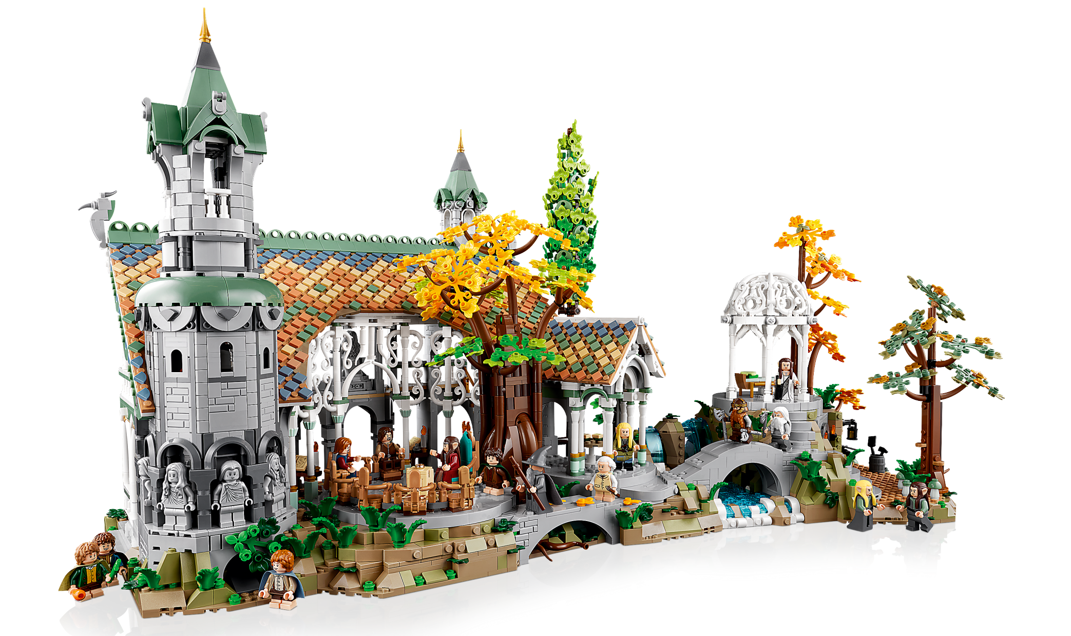 LEGO Lord of the Rings Rivendell Building Set 6167 Pieces (British brand)