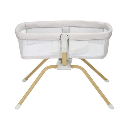 Babymore Air Motion Gliding Crib Grey Travel Cot