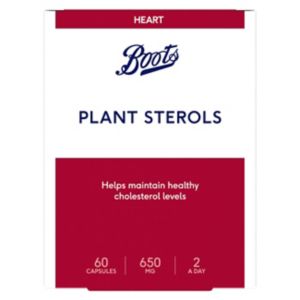 Boots Plant Sterols Capsules 60s - British product