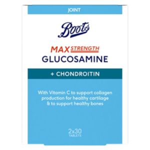 Boots Glucosamine & Chondroitin Duo Joint Care Supplement 60 tablets - British product