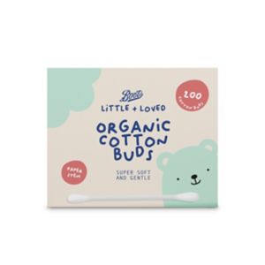 Boots Baby Organic Cotton Buds 200s - British product