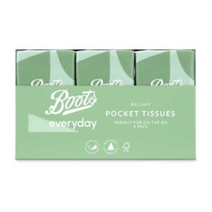 Boots Balsam tissues 4ply Multi pack - British product