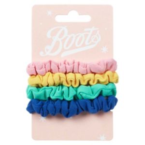 Boots Kids bright scrunnchies 4 pack - British product