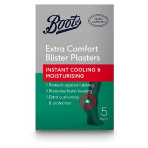 Boots Extra Comfort Blister Plasters 5 Pack