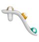 Matchstick Monkey bathtime slide set white - British product