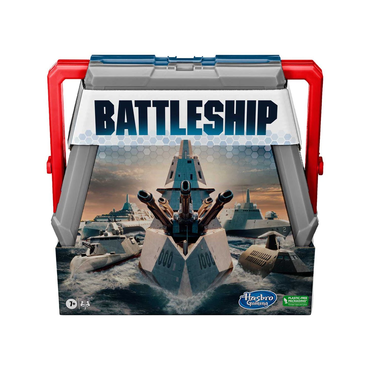 Battleship classic strategy board game box - British product