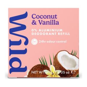 Deodorant Refill Wild Coconut Vanilla 40g (British brand)