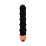 Ann Summers Ripple Silicone Vibrator Black 4.5 Inch - British product