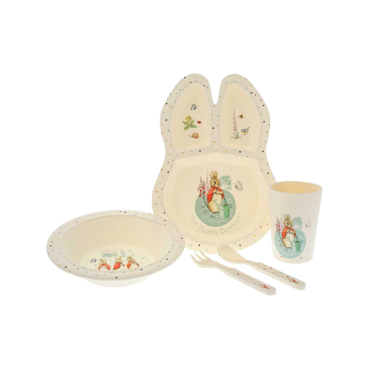 Beatrix Potter Flopsy Design Dinner Set For Kids - British product