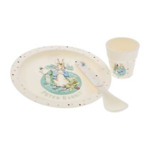 Enesco Peter Rabbit Egg Cup Set for Toddlers - British product