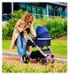 Bababing Raffi Pushchair Navy Blue Stroller - British product