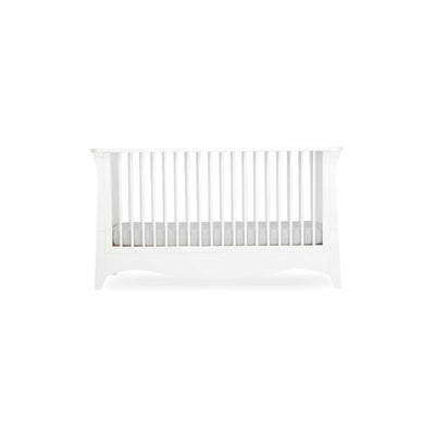 CuddleCo Clara Cot Bed White Convertible Nursery Furniture