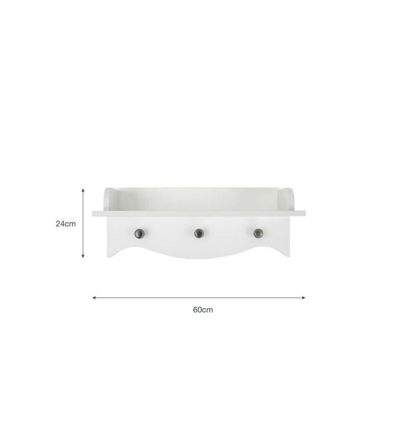 CuddleCo Clara Shelf White - British product