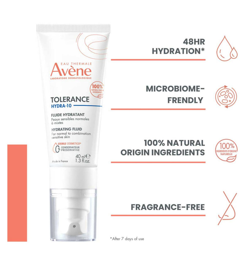 Avène Hydrating Fluid for Sensitive Skin 40ml - British product