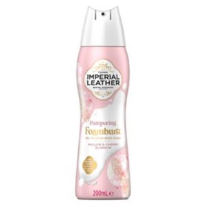 Imperial Leather Foamburst shower gel Mallow & Cherry Blossom 200ml, UK version