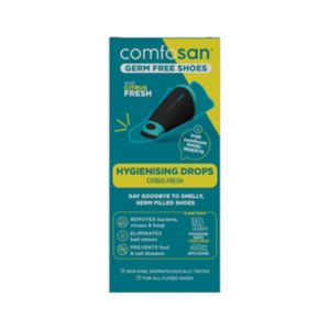 Comfosan Hygienising Drops 30ml for shoe cleaning - British product