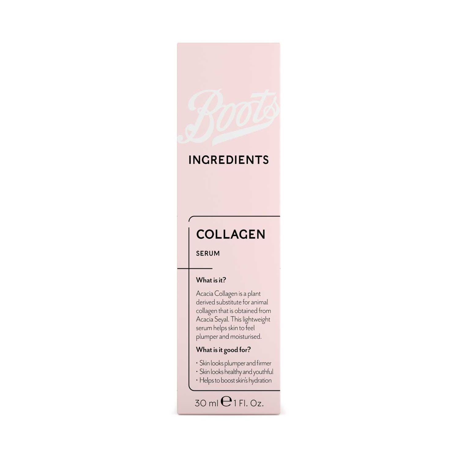 Boots Ingredients Collagen Booster Serum 30ml - British product