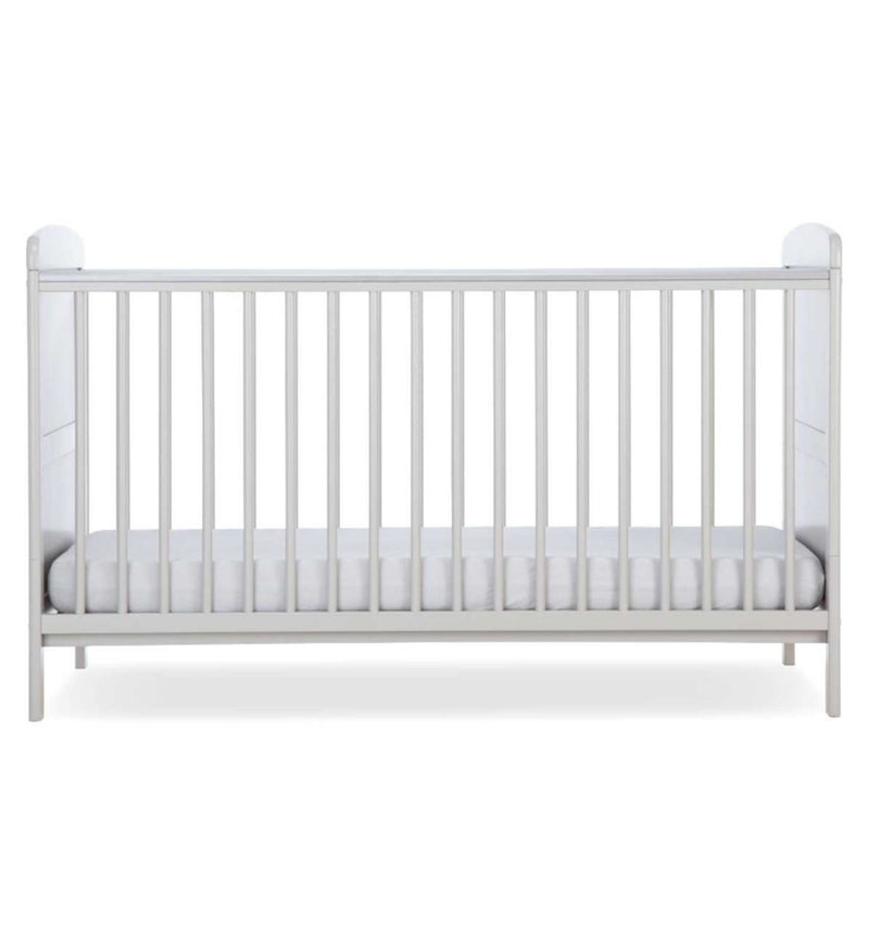 CuddleCo Juliet Cot Bed and Mattress Dove Grey - British product