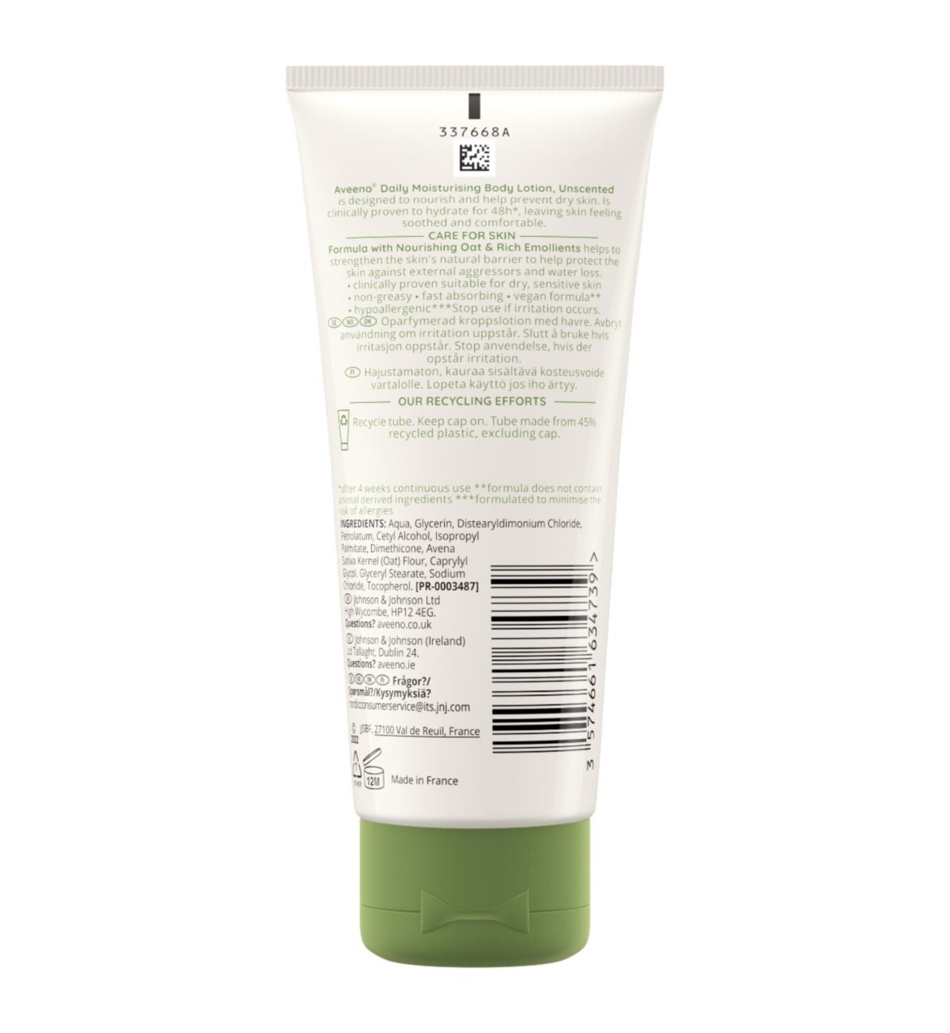 Aveeno Daily Moisturising Lotion 100ml - British product