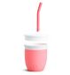 Munchkin silicone straw training cup with lid 4oz, imported from the UK