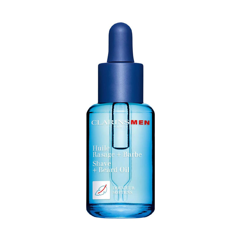 Clarins Men Shave and Beard Oil grooming - British product