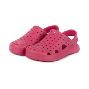 Totes Solbounce pink kids rubber clog size 7-8 (British brand)