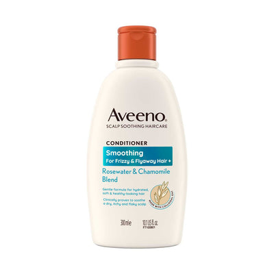 Aveeno Smoothing+ Rose Water & Chamomile Blend Conditioner 300ml