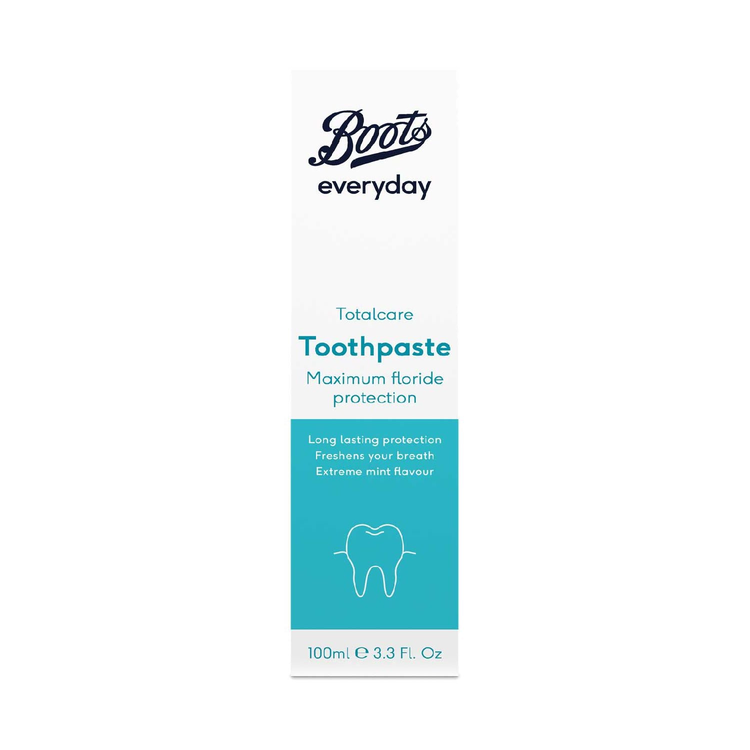 Boots Everyday Total Care Toothpaste 100ml - British product