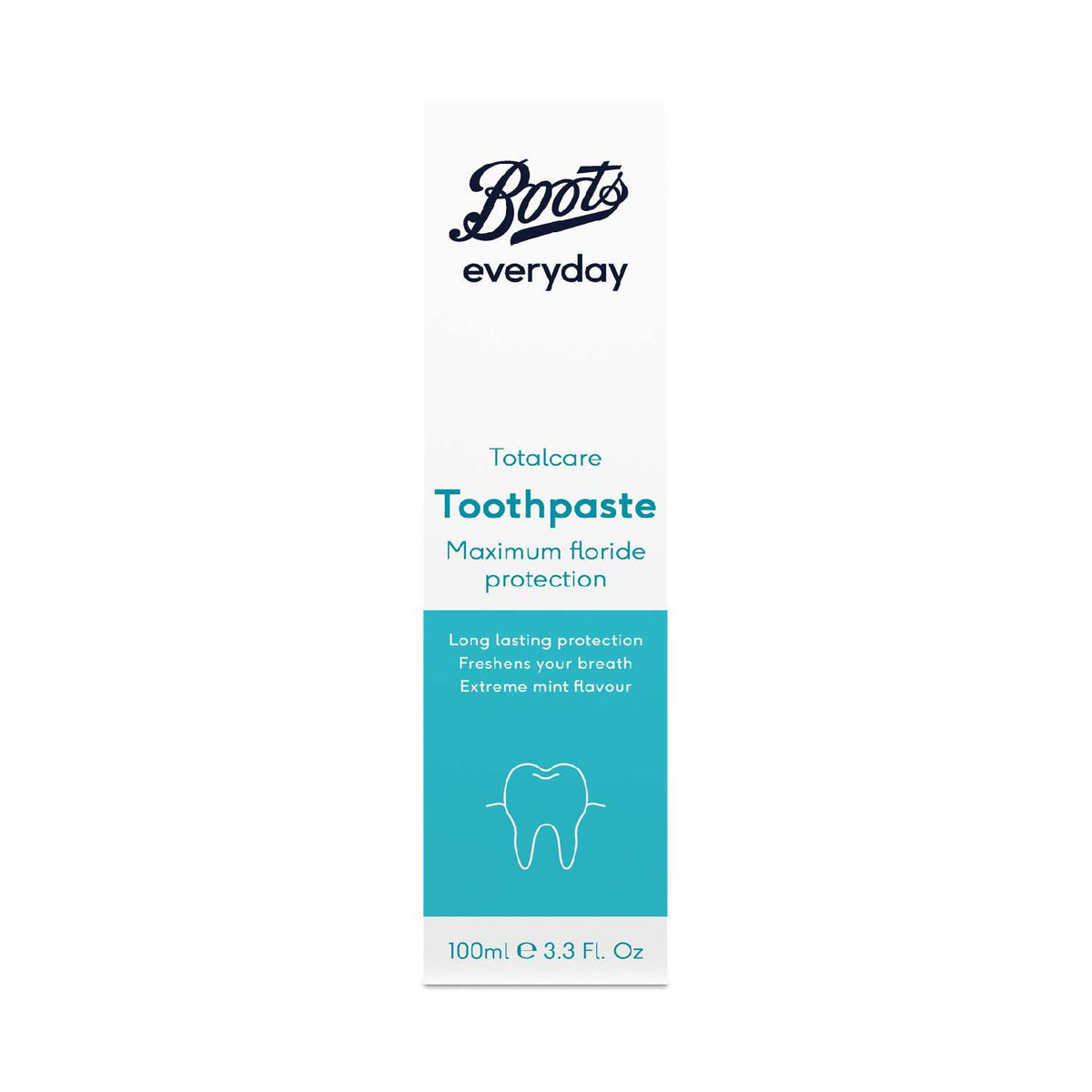 Boots Everyday Total Care Toothpaste 100ml - British product