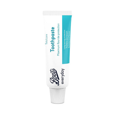 Boots Everyday Total Care Toothpaste Travel Size 25ml