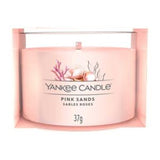 Yankee Candle Pink Sands scented votive 37g, imported from the UK