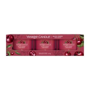 Yankee Candle Black Cherry Scented Votive Candles 111g (British brand)