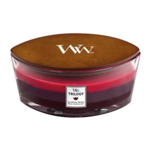 Woodwick Ellipse Candle Trilogy Sun Ripened Berries 453g (British brand)