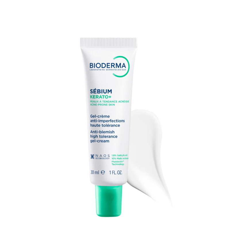 Bioderma Sebium Kerato+ anti-blemish gel cream 30ml - British product