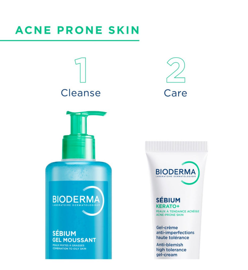 Bioderma Sebium Kerato+ anti-blemish gel cream 30ml - British product