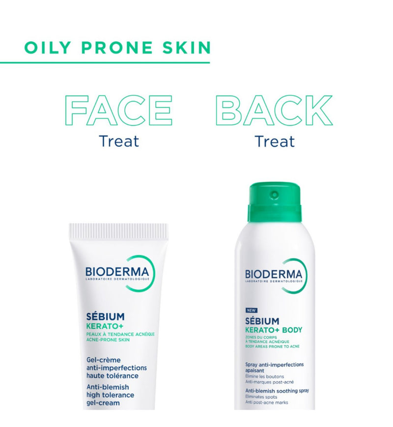Bioderma Sebium Kerato+ anti-blemish gel cream 30ml - British product
