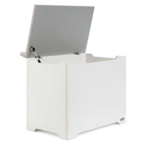 Tutti Bambini Rio Toy Box White Dove Grey (British brand)