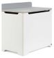 Tutti Bambini Rio Toy Box White Dove Grey (British brand)