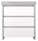 Tutti Bambini Modena Changing Unit Grey Ash White (British brand)