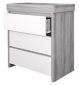 Tutti Bambini Modena Changing Unit Grey Ash White (British brand)