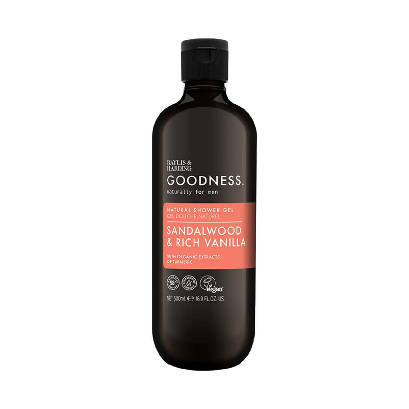 Baylis & Harding Goodness Sandalwood Vanilla Shower Gel 500ml - British product