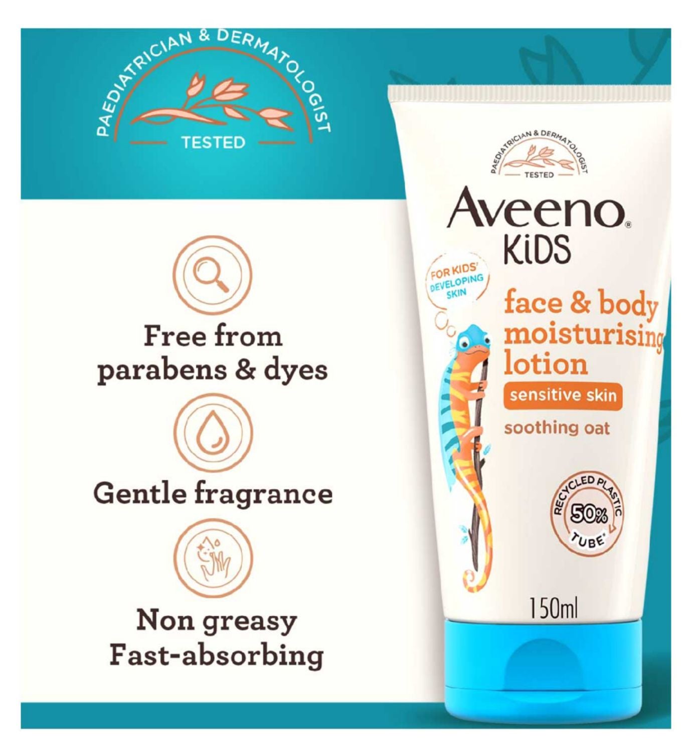 Aveeno Kids Face and Body Lotion (British brand)