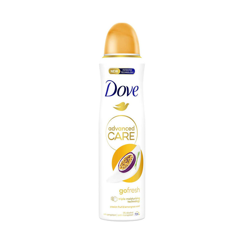 Dove Anti-Perspirant Spray Passion Fruit & Lemongrass 150ml - British product
