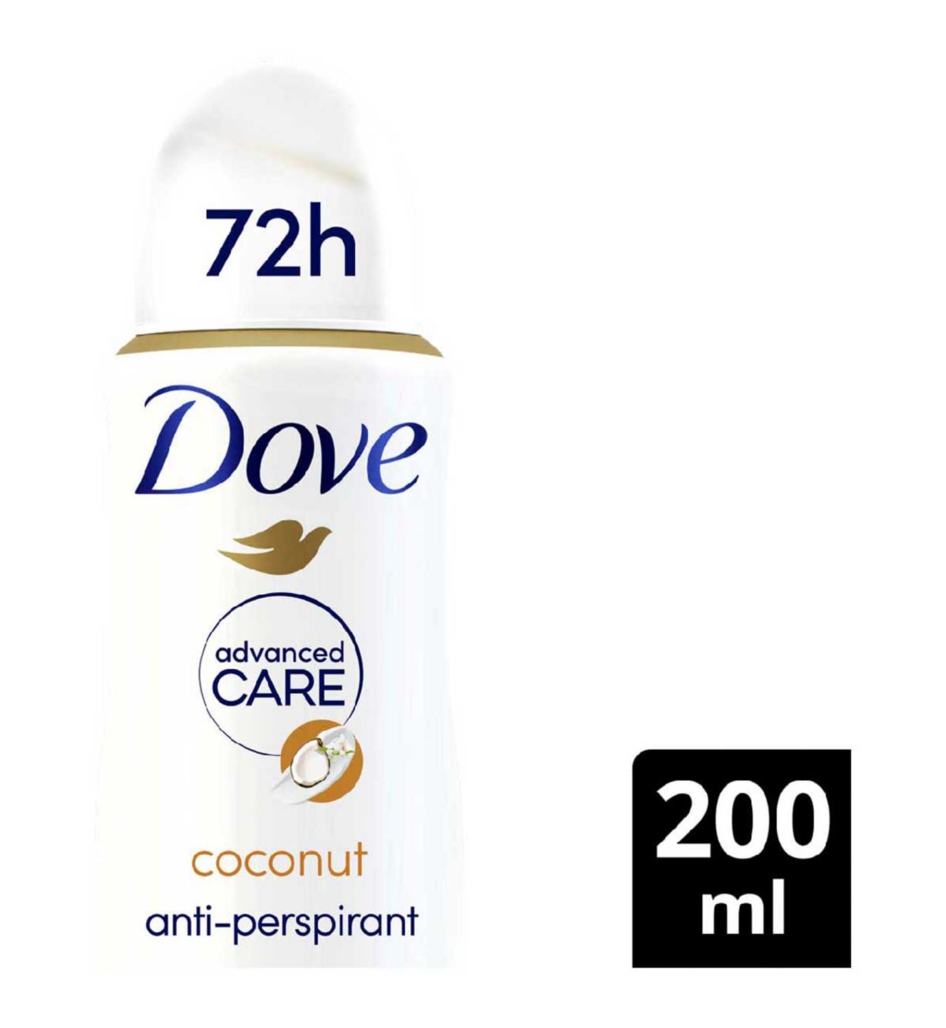 Dove Advanced Care Coconut & Jasmine Anti-Perspirant Spray 200ml - British product