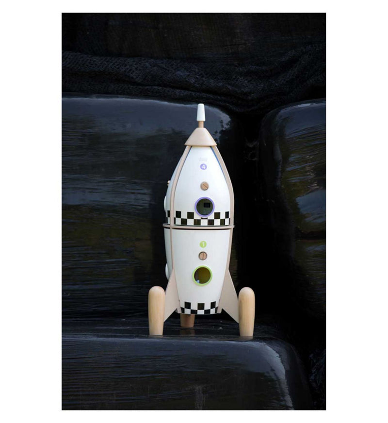 Classic World wooden rocket ship 51 pieces, imported from the UK
